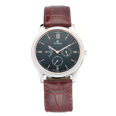 "Titan Gents Watch - NN1768SL04 - Click here to View more details about this Product
